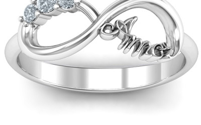 Amor Infinity Ring: Personalised Birthstones for Eternal Love | All Birthstone