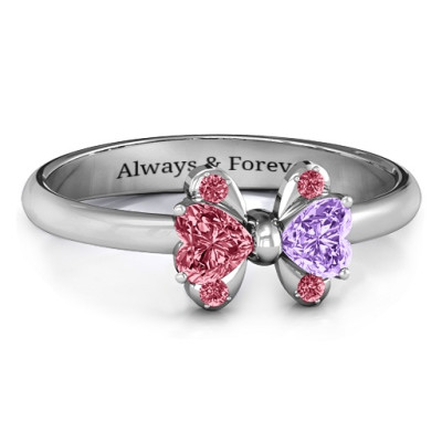 Beauty And The Bow Ring - All Birthstone™