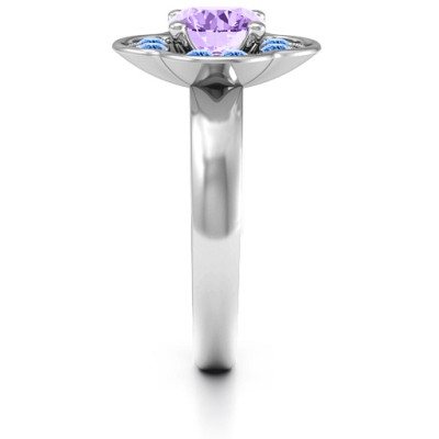 Blossoming Love Engagement Ring - All Birthstone™