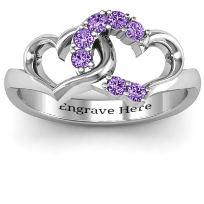 Connecting Hearts Ring - All Birthstone™