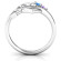 Cupid's Hold Love Ring: Your Soul Mate Story in Silver