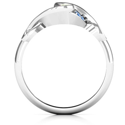 Element of Infinity Two Stone Ring  - All Birthstone™