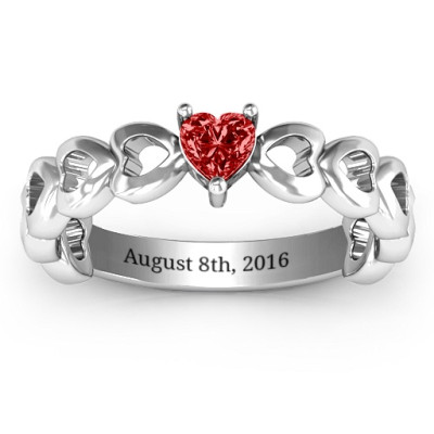 Enchanting Love Promise Ring - All Birthstone™