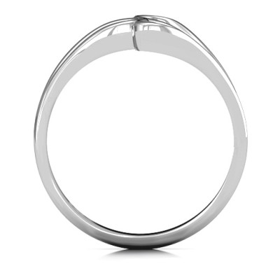 Eternal Elegance Three-Stone Ring  - All Birthstone™