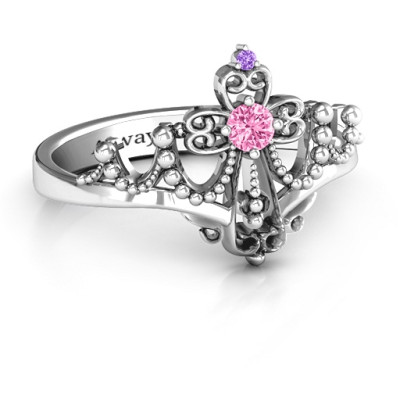 Forever And Always Tiara Ring - All Birthstone™