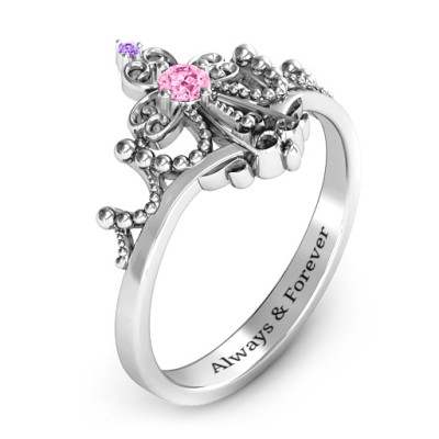 Forever And Always Tiara Ring - All Birthstone™