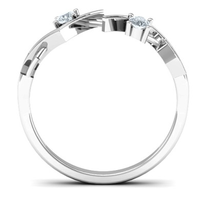 Geometric Glamor Ring - All Birthstone™