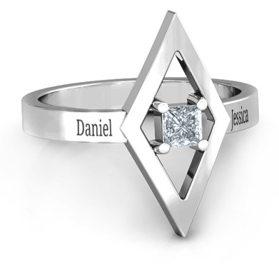 Glam Diamond Ring - All Birthstone™