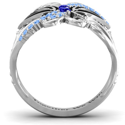 Glimmering Butterfly Ring - All Birthstone™