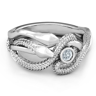 Guardian Snake Ring - All Birthstone™