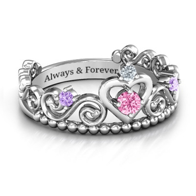 Happily Ever After Tiara Ring - All Birthstone™