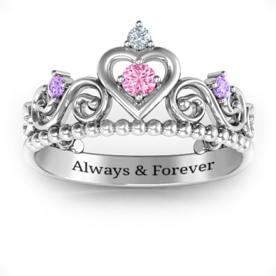 Happily Ever After Tiara Ring - All Birthstone™