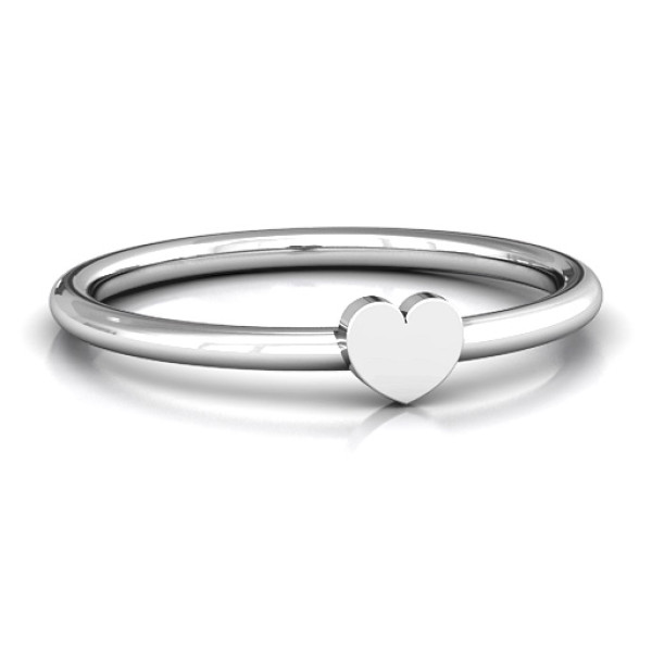 Heart Stackr Ring - All Birthstone™