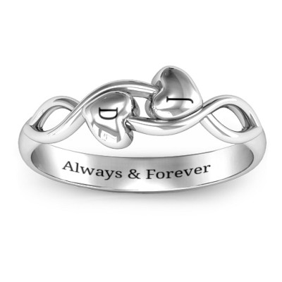 Heavenly Hearts Ring - All Birthstone™