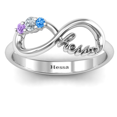 Hessa  Never Parted After Gemstone Ring  - All Birthstone™