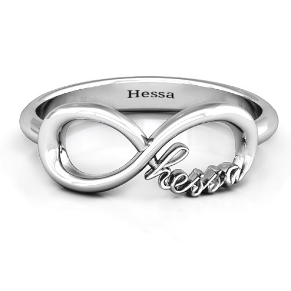 Hessa  Never Parted After Infinity Ring - All Birthstone™