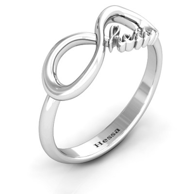 Hessa  Never Parted After Infinity Ring - All Birthstone™