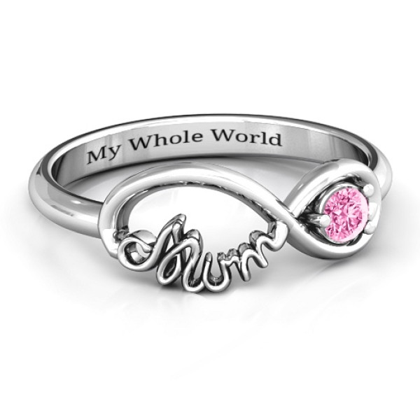 Infinite Bond Mum Ring - All Birthstone™