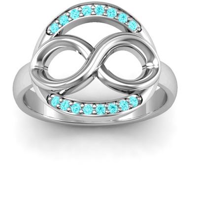Karma of Love Infinity Ring - All Birthstone™
