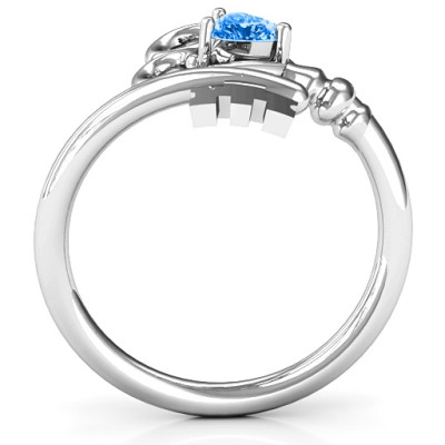 Key to Her Heart Ring - All Birthstone™