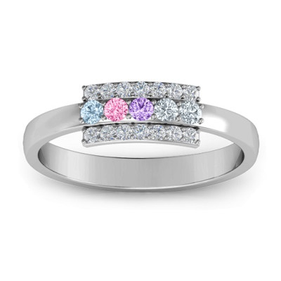 Layers Of Light Ring - All Birthstone™