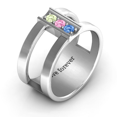 Layers Of Love Ring - All Birthstone™