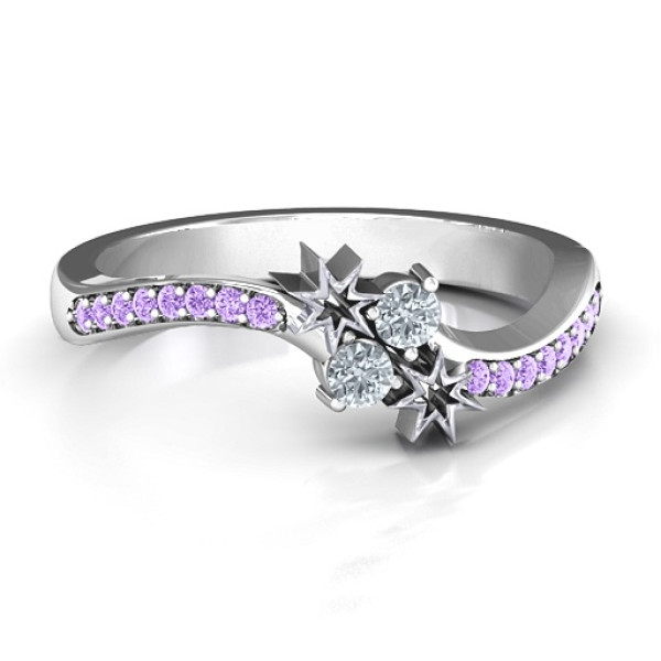 Light Up My Life Ring with Accent Stones  - All Birthstone™