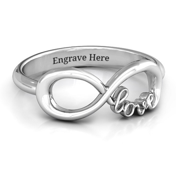 Love Infinity Ring - All Birthstone™