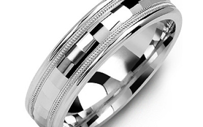 Milgrain Men's Ring: Crafting a Timeless Statement for Him
