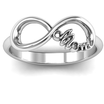 Mom's Infinite Love Ring - All Birthstone™