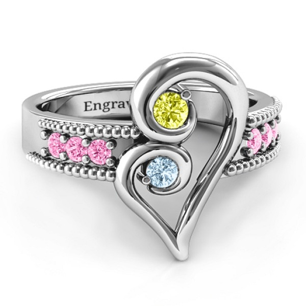 Nesting Love Ring - All Birthstone™