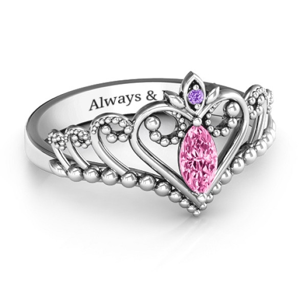 Once Upon A Time Tiara Ring - All Birthstone™