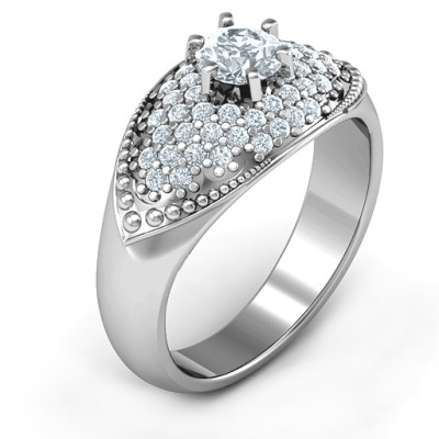 Paved in Love Ring - All Birthstone™