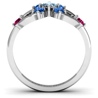 Princess Centre Infinity Ring - All Birthstone™