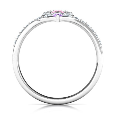 Queen Of My Heart Tiara Ring - All Birthstone™