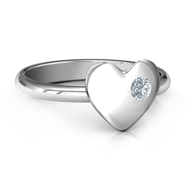 Soulmate's Heart Ring - All Birthstone™
