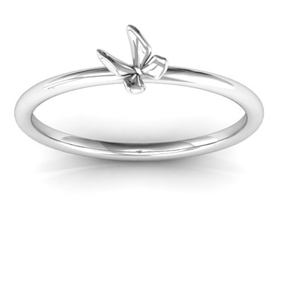 Stackr Soaring Butterfly Ring - All Birthstone™