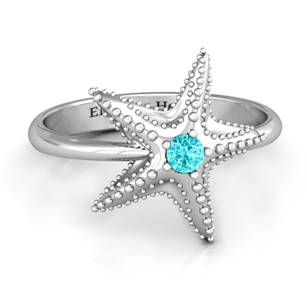 Starfish Ring - All Birthstone™