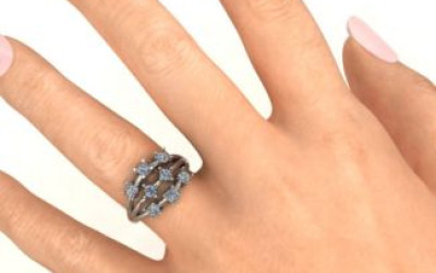 Cosmic Energy Ring: Stargazing Inspired Jewellery & Handcrafted Designs