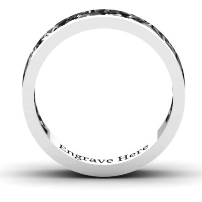 Sterling Silver Celtic Wreath Men's Ring - All Birthstone™