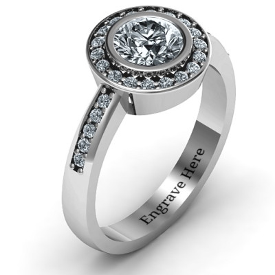 Sterling Silver Circles of Love Ring - All Birthstone™