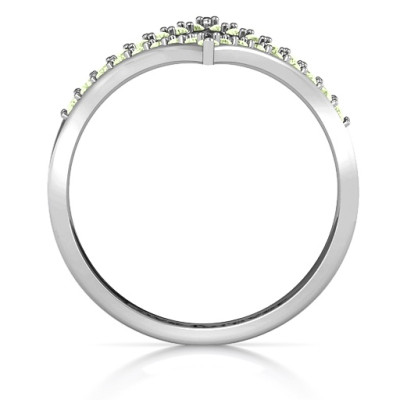 Symmetrical Sparkle Ring - All Birthstone™