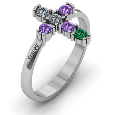 The Cross Ring - All Birthstone™