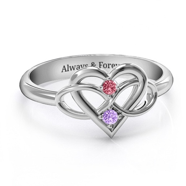 Together Forever Two-Stone Ring  - All Birthstone™