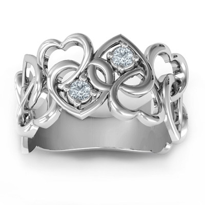 Your Heart and Mine Ring - All Birthstone™