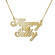 Crafting Love: The All Birthstone Two Name Necklace Story
