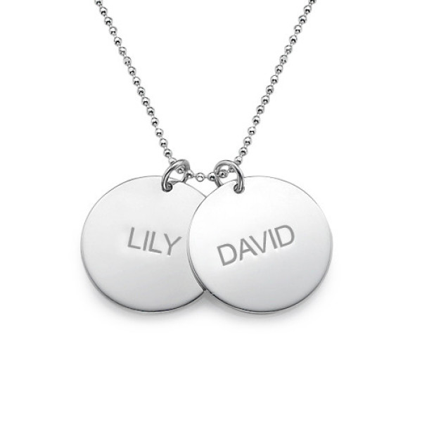 Personalised Multi Disc Necklace - All Birthstone™