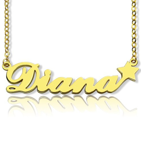 Custom Your Own Name Necklace "Carrie" - All Birthstone™