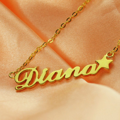 Custom Your Own Name Necklace "Carrie" - All Birthstone™