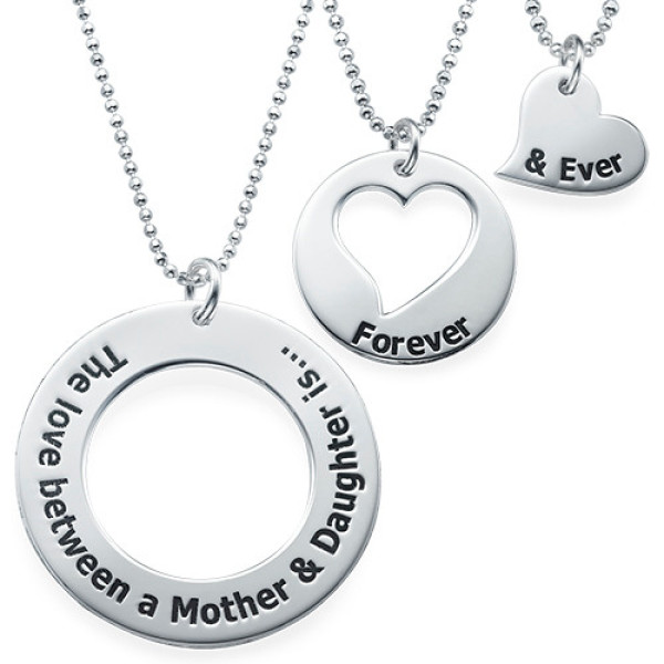 Mother Daughter Jewellery - Three Generations Necklace - All Birthstone™
